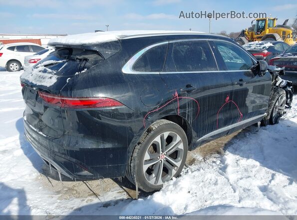 SADCJ2EU2MA669411 2021 JAGUAR F-PACE Black Trasero derecho