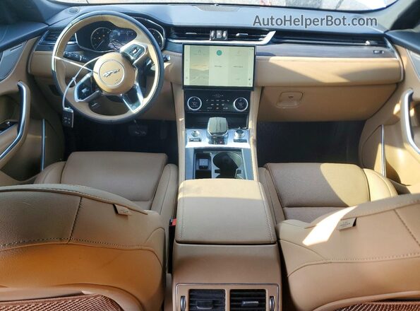 SADCJ2EX2PA715897 2023 JAGUAR F-PACE Silver Dashboard view