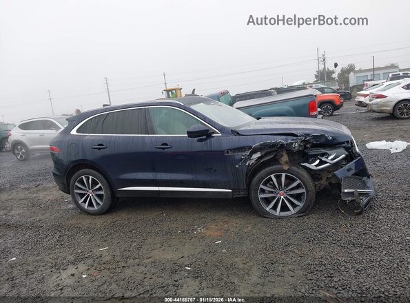 SADCJ2EX3MA664521 2021 JAGUAR F-PACE Blue Widok wnętrza z tyłu
