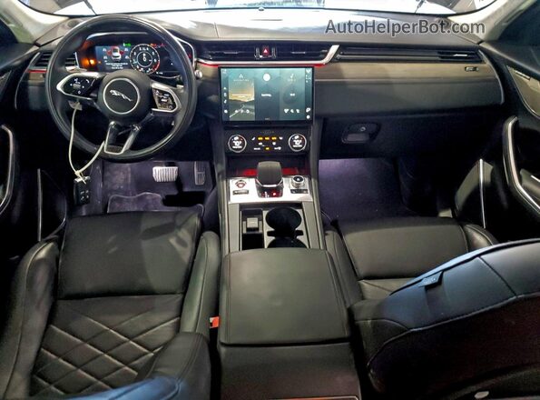 SADCJ2EX4MA671199 2021 JAGUAR F-PACE Black Vista del salpicadero