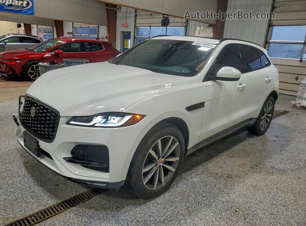 SADCJ2EX4NA691728 2022 JAGUAR F-PACE Белый Передняя левая четверть