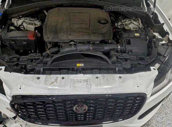SADCJ2EX4NA691728 2022 JAGUAR F-PACE Белый Вид подкапотного пространства