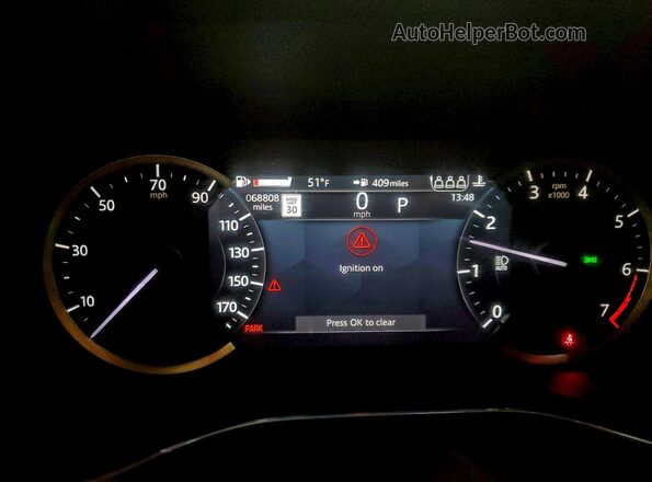 SADCJ2EX4NA691728 2022 JAGUAR F-PACE Белый Вид щитка приборов