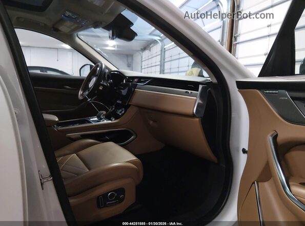 SADCJ2EX4NA692295 2022 JAGUAR F-PACE White წინა სალონის ხედი