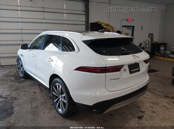 SADCJ2EX4NA692295 2022 JAGUAR F-PACE White უკანა მარცხენა