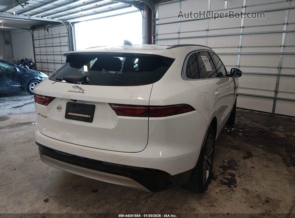 SADCJ2EX4NA692295 2022 JAGUAR F-PACE White უკანა მარჯვენა