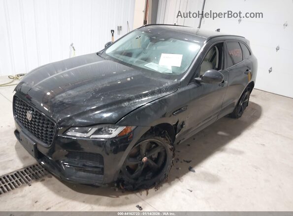 SADCJ2EX4PA708210 2023 JAGUAR F-PACE Черный Передняя левая четверть