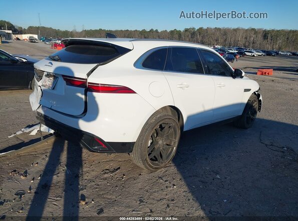 SADCJ2EX5MA685063 2021 JAGUAR F-PACE White Հետևի աջ