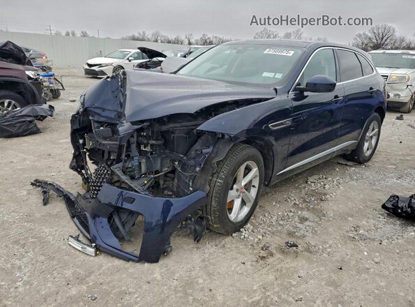 SADCJ2EX5PA707275 2023 JAGUAR F-PACE Blue Przód lewy