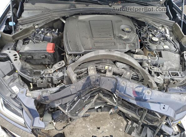 SADCJ2EX5PA707275 2023 JAGUAR F-PACE Blue Widok komory silnika