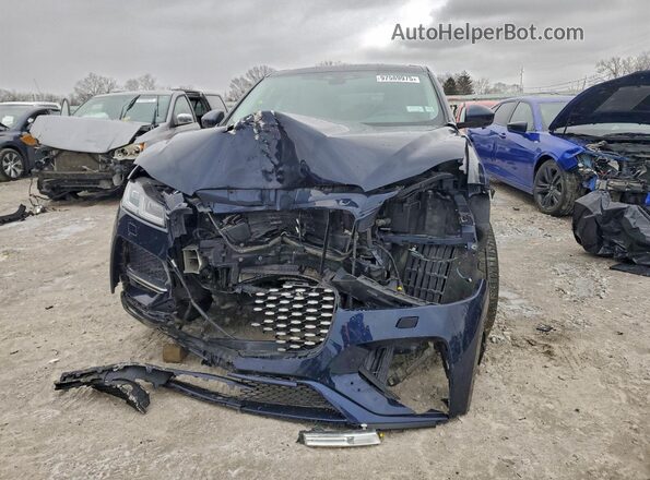 SADCJ2EX5PA707275 2023 JAGUAR F-PACE Blue Widok z przodu