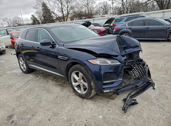 SADCJ2EX5PA707275 2023 JAGUAR F-PACE Blue Przód prawy