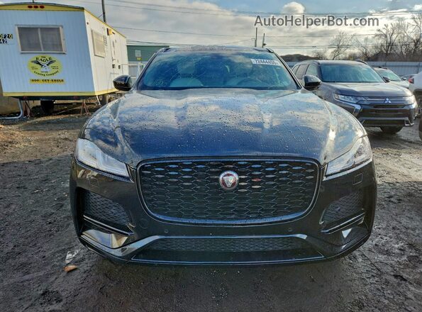 SADCJ2EX6NA698776 2022 JAGUAR F-PACE Черный Вид спереди