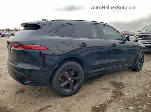 SADCJ2EX7MA665378 2021 JAGUAR F-PACE Black Trasero derecho