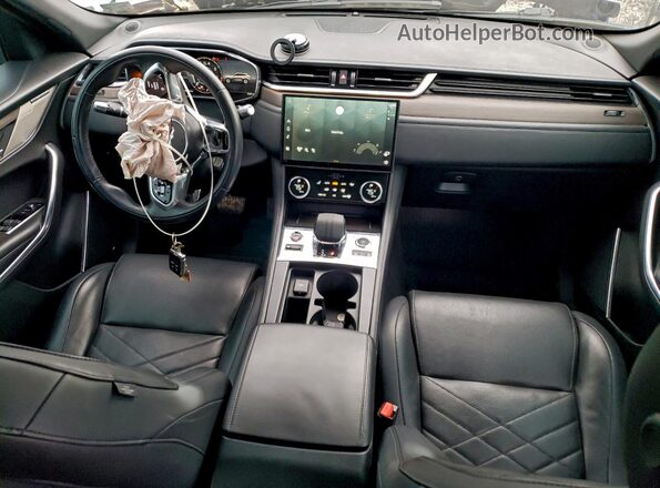 SADCJ2EX7MA665378 2021 JAGUAR F-PACE Black Vista del salpicadero