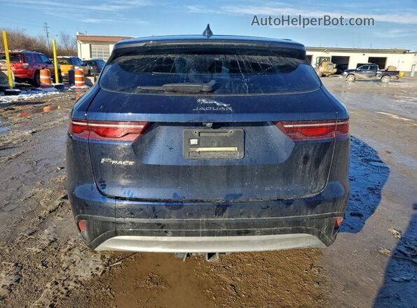 SADCJ2EX8NA699993 2022 JAGUAR F-PACE Синий Вид сзади