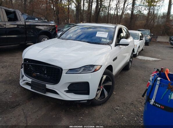 SADCJ2EXXMA667626 2021 JAGUAR F-PACE White Vista tres cuartos delantera izquierda