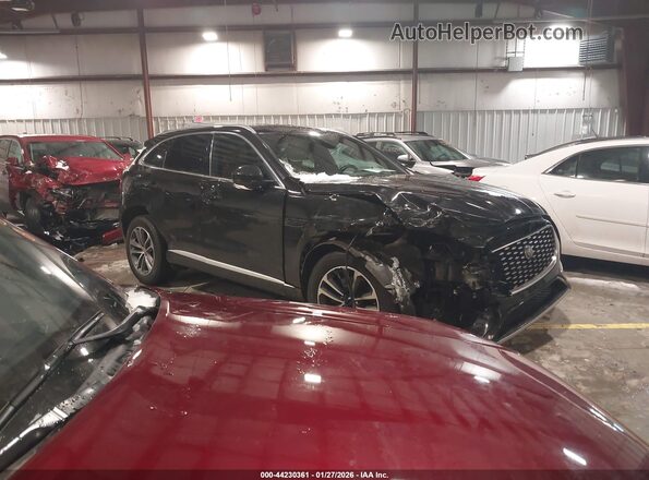 SADCJ2EXXNA701582 2022 JAGUAR F-PACE Черный Передняя правая четверть