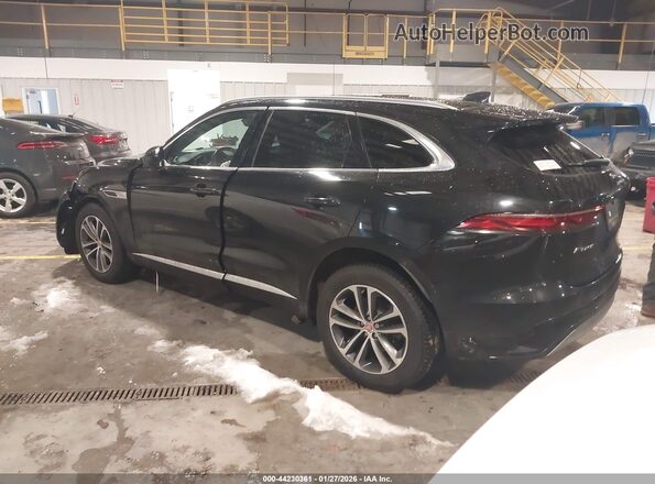 SADCJ2EXXNA701582 2022 JAGUAR F-PACE Черный Задняя левая четверть