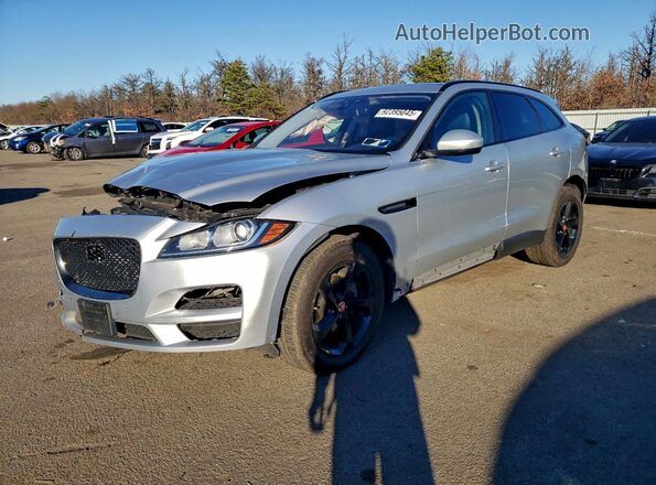 SADCJ2FX3KA397926 2019 JAGUAR F-PACE Silver წინა მარცხენა ხედი სამი მეოთხედიდან