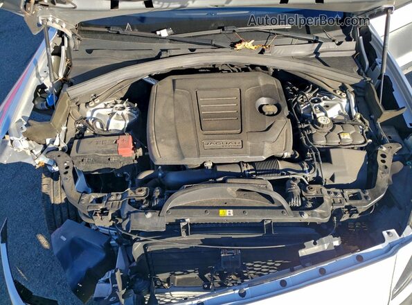 SADCJ2FX3KA397926 2019 JAGUAR F-PACE Silver ძრავის განყოფილების ხედი