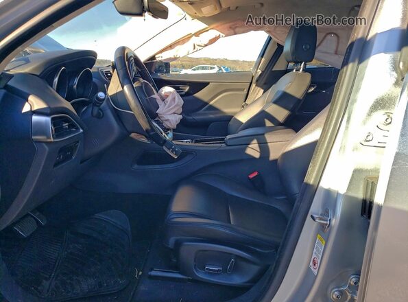 SADCJ2FX3KA397926 2019 JAGUAR F-PACE Silver წინა სალონის ხედი