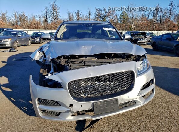 SADCJ2FX3KA397926 2019 JAGUAR F-PACE Silver წინა ხედი