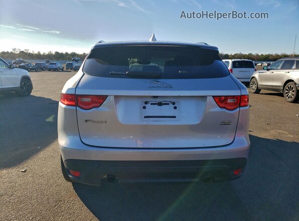 SADCJ2FX3KA397926 2019 JAGUAR F-PACE Silver უკანა ხედი