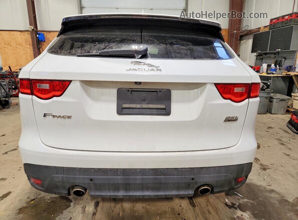 SADCK2FX6KA353934 2019 JAGUAR F-PACE White Вид ззаду