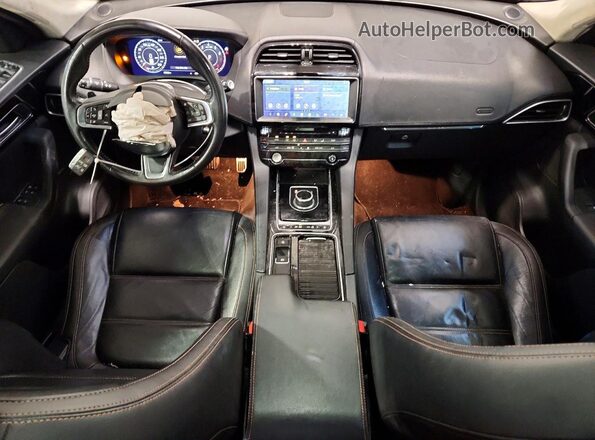 SADCK2FX6KA353934 2019 JAGUAR F-PACE White Вид панелі приладів