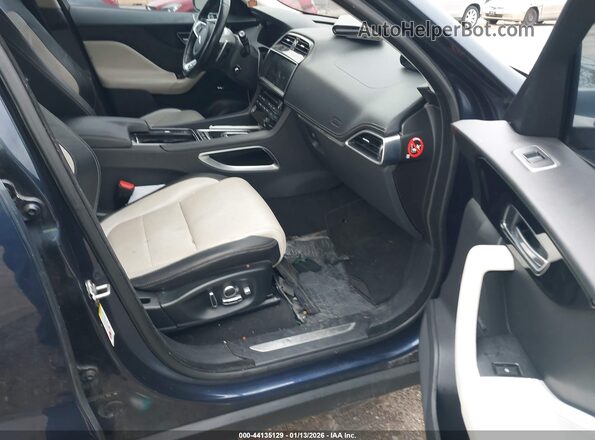 SADCL2FX3JA271459 2018 JAGUAR F-PACE Dark Blue Widok wnętrza z przodu