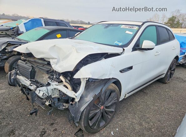 SADCL2GX5JA326458 2018 JAGUAR F-PACE Белый Передняя левая четверть