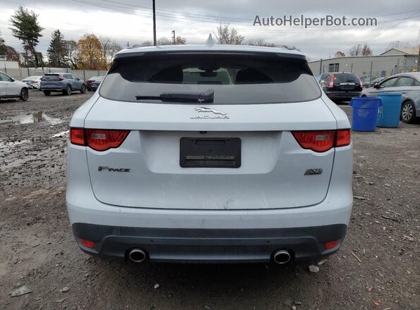 SADCL2GXXKA355181 2019 JAGUAR F-PACE Белый Вид сзади