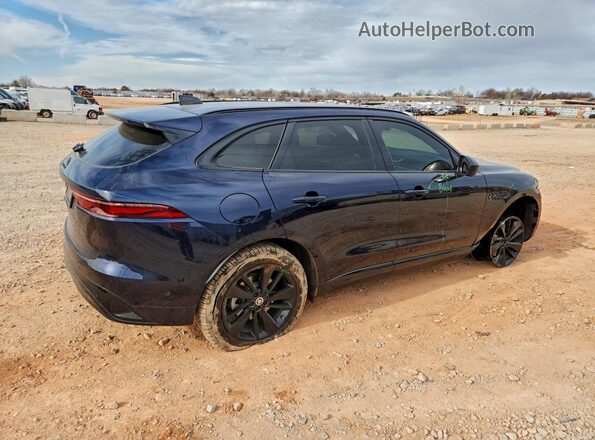 SADCT2EX1RA735152 2024 JAGUAR F-PACE Blue Rear right
