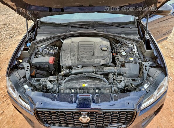 SADCT2EX1RA735152 2024 JAGUAR F-PACE Blue Engine compartment view