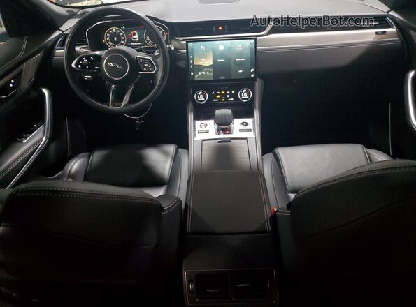 SADCT2EX2SA750488 2025 JAGUAR F-PACE Black Dashboard view