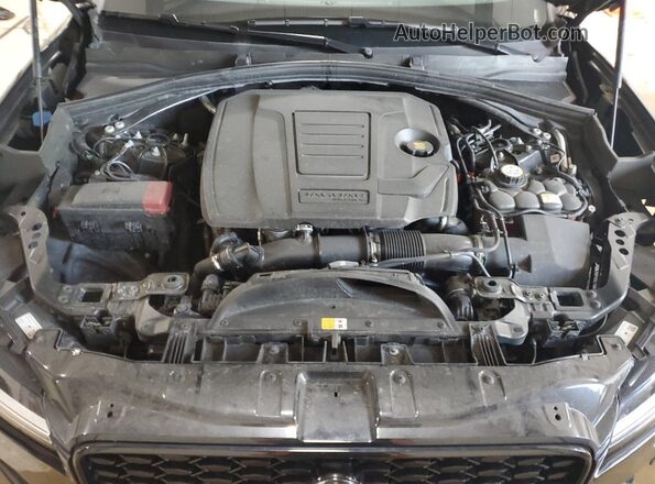 SADCT2EX2SA750488 2025 JAGUAR F-PACE Black Engine compartment view