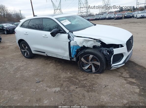 SADCT2EX4TA757542 2026 JAGUAR F-PACE White Delantero derecho