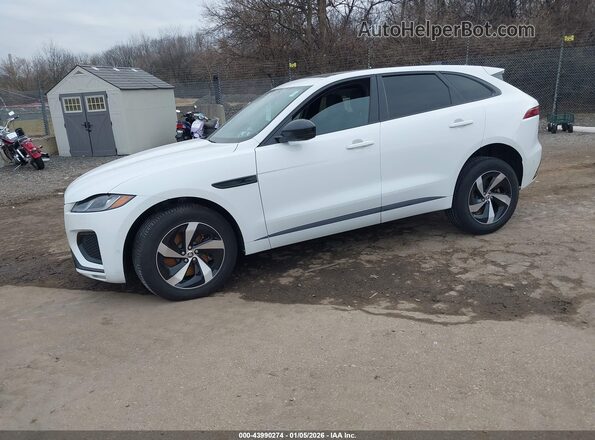 SADCT2EX4TA757542 2026 JAGUAR F-PACE White Vista tres cuartos delantera izquierda
