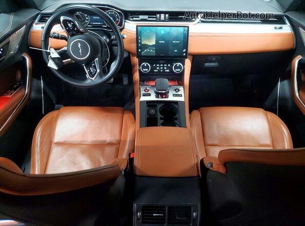 SADCT2EX5RA731038 2024 JAGUAR F-PACE Gray Dashboard view