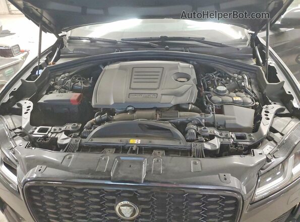 SADCT2EX5RA731038 2024 JAGUAR F-PACE Gray Engine compartment view