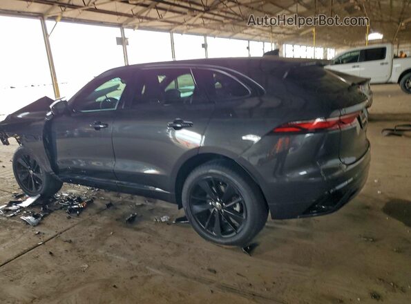 SADCT2EX8RA733642 2024 JAGUAR F-PACE Gray Trasero izquierdo