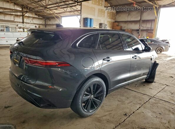SADCT2EX8RA733642 2024 JAGUAR F-PACE Gray Trasero derecho