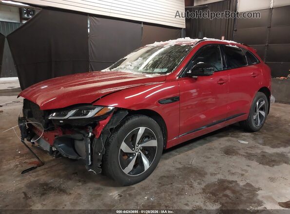 SADCT2FU0SA748548 2025 JAGUAR F-PACE Red Przód lewy