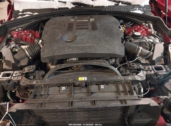 SADCT2FU0SA748548 2025 JAGUAR F-PACE Red Widok z tyłu