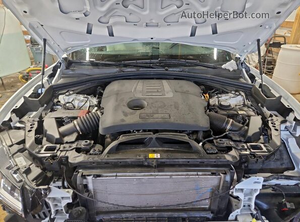 SADCT2FU3RA731270 2024 JAGUAR F-PACE White Vista del compartimento del motor