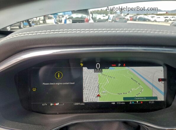 SADCT2FU3RA731771 2024 JAGUAR F-PACE Черный Вид щитка приборов