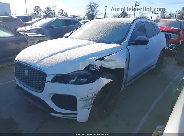 SADCT2FU8TA758391 2026 JAGUAR F-PACE White Vista tres cuartos delantera izquierda