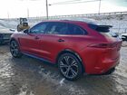 2019 Jaguar F-pace Svr Red vin: SADCZ2EE6KA607637