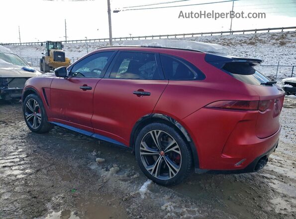 SADCZ2EE6KA607637 2019 JAGUAR F-PACE Red Tył lewy